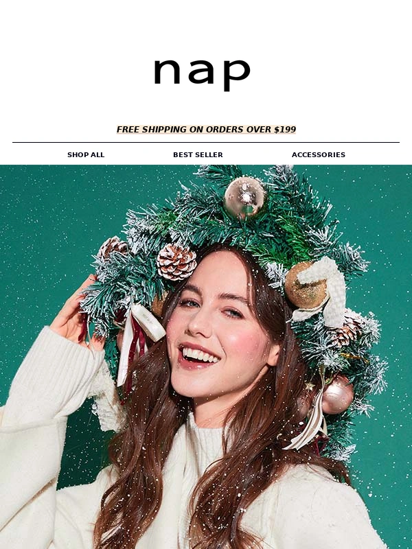 NAP Loungewear - Santa is near,so as our sale