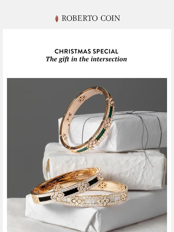 Roberto Coin - Special Christmas - The Gift in the intersection