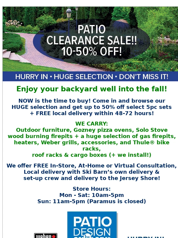 Ski Barn - Clearance Sale!
