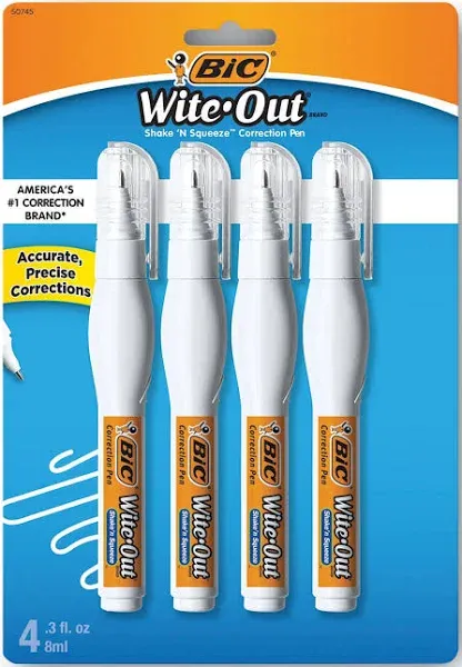 BIC Wite-Out Shake 'N Squeeze Correction Pen