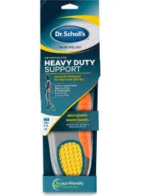 Dr. Scholl's Pain Relief Orthotics Insoles Heavy Duty Support Men