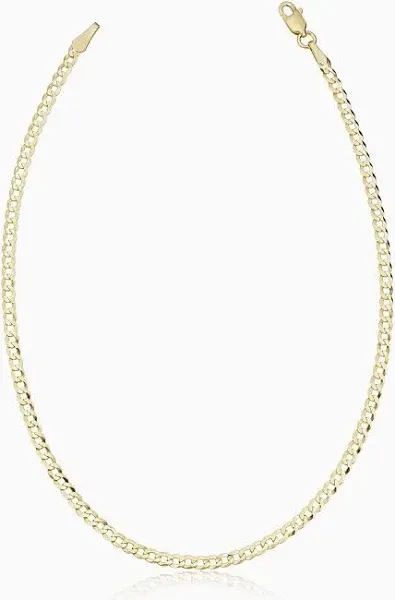 10K Gold Carmine Curb Petite Bracelet
