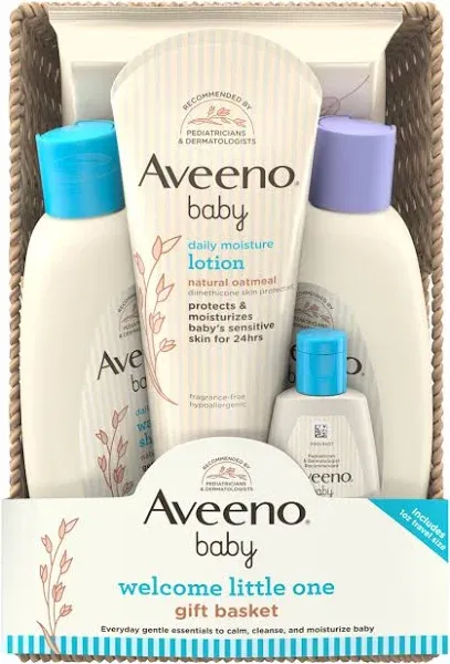 Aveeno Baby Welcome Gift Basket