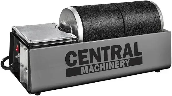 Central Machinery 6 lb. Dual-Drum Rotary Rock Tumbler