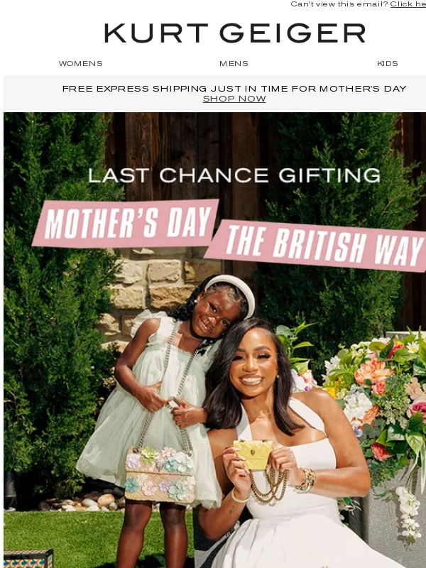 Carvela - Last Chance To Shop Mother’s Day Gifts