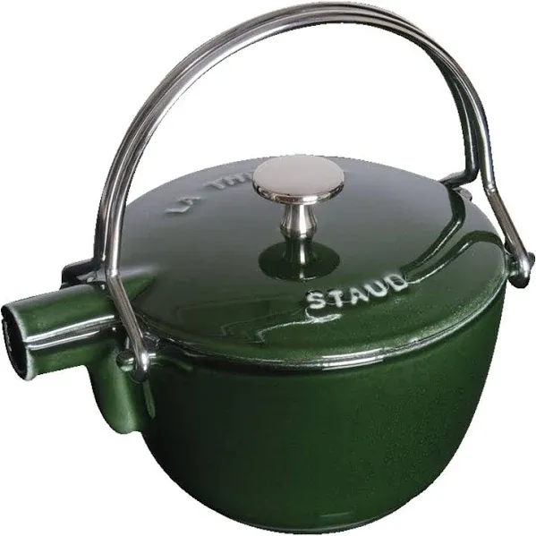 Staub Cast Iron Round Tea Kettle