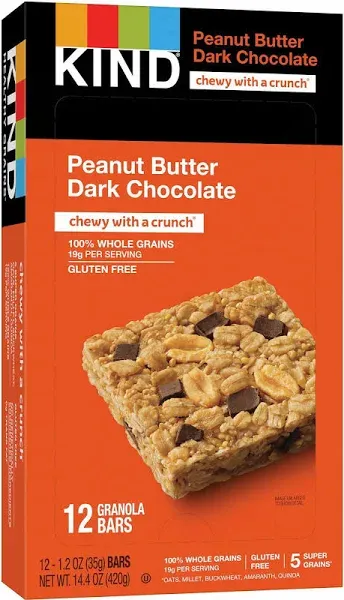 KIND Healthy Grains Peanut Butter Dark Chocolate