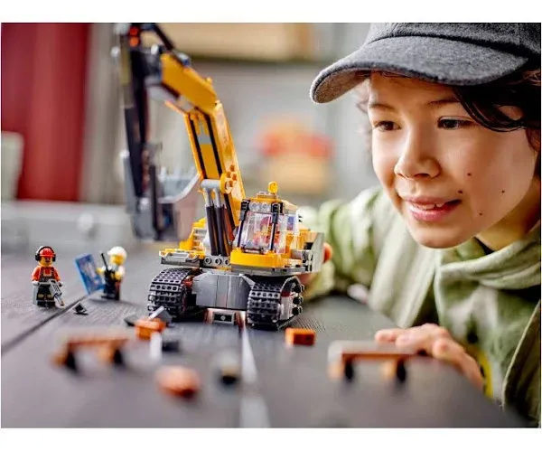 LEGO City Yellow Construction Excavator