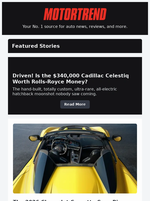 Motortrend's Roadkill TV Show - MT's Top Stories of the Week!