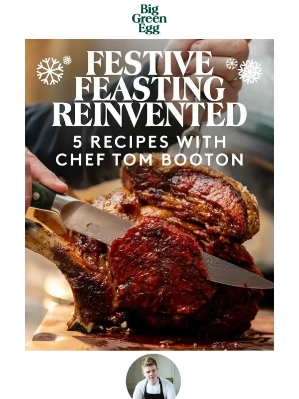 Big Green Egg - Cook Christmas dinner like a top London chef