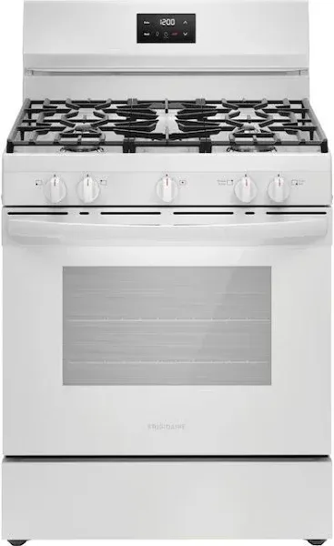 Frigidaire FCRG3052BW 30" Gas Range
