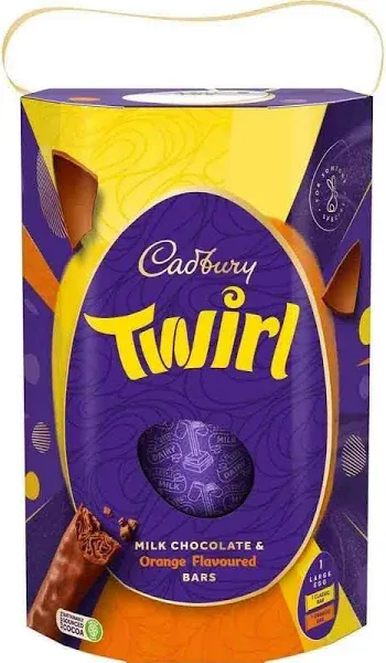Cadbury Twirl Orange Large Egg