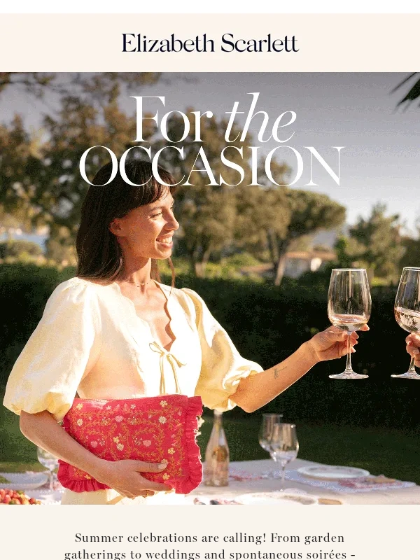 Elizabeth Scarlett - Summer celebrations are here! ?