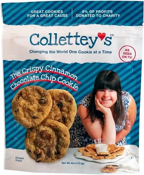 Collettey's Crispy Cinnamon Chocolate Chip Cookies