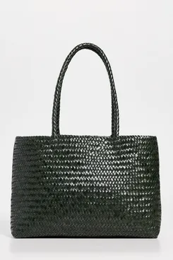 Madewell Womens Transport Early Weekender Woven Tote