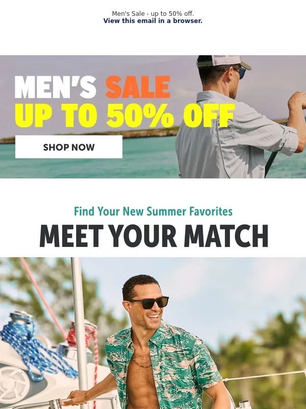 Eddie Bauer - Up To 50% Off Cool Summer Faves & More!