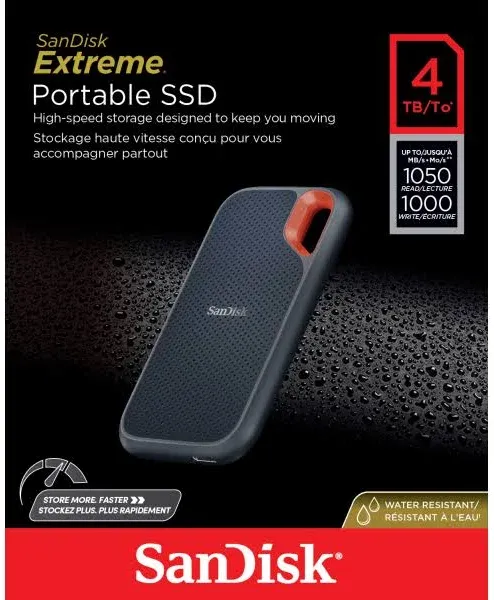 SanDisk Extreme Portable SSD SDSSDE61