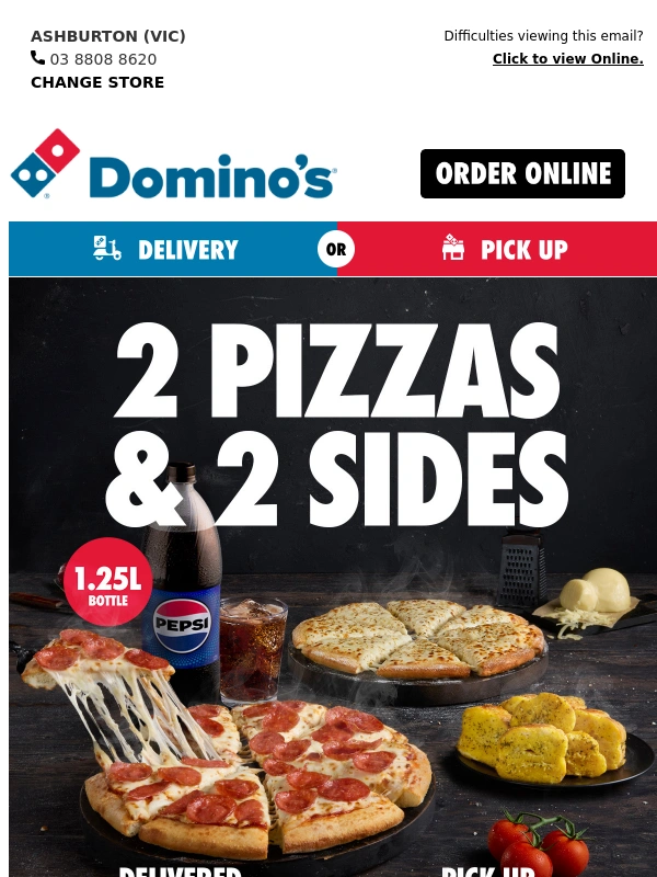 Domino's Pizza - Sundays Are Just Better With Pizza! ?