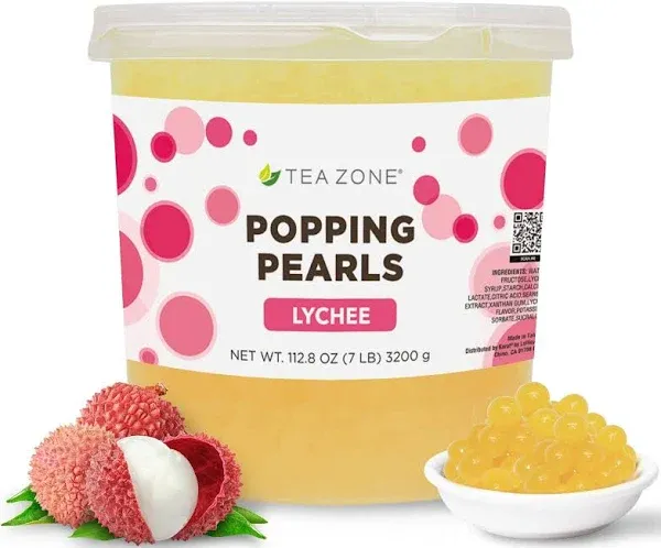 Tea Zone Lychee Popping Pearls
