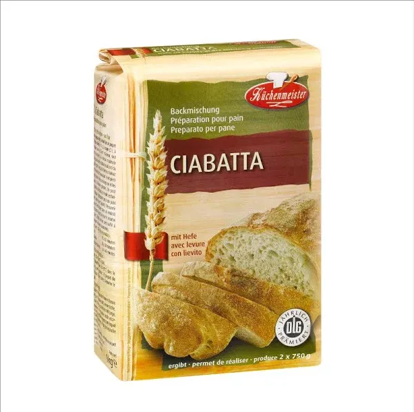 Küchenmeister Ciabatta bread Baking Mix