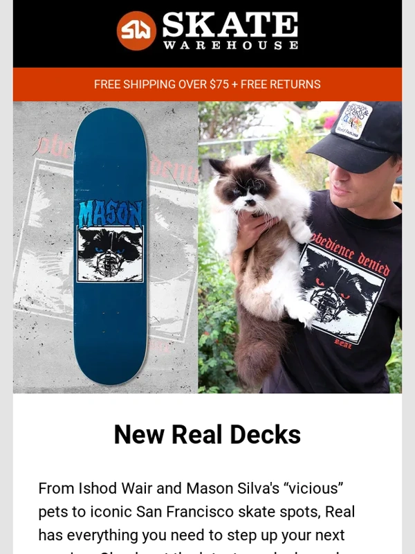 Skate Warehouse - Even Your Pets Like Real