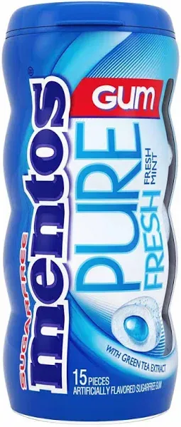 Mentos Fresh Mint Gum