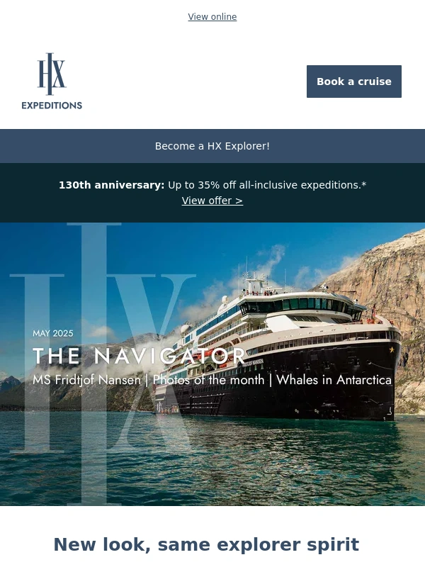 Hurtigruten - The Navigator: See the new-look MS Fridtjof Nansen