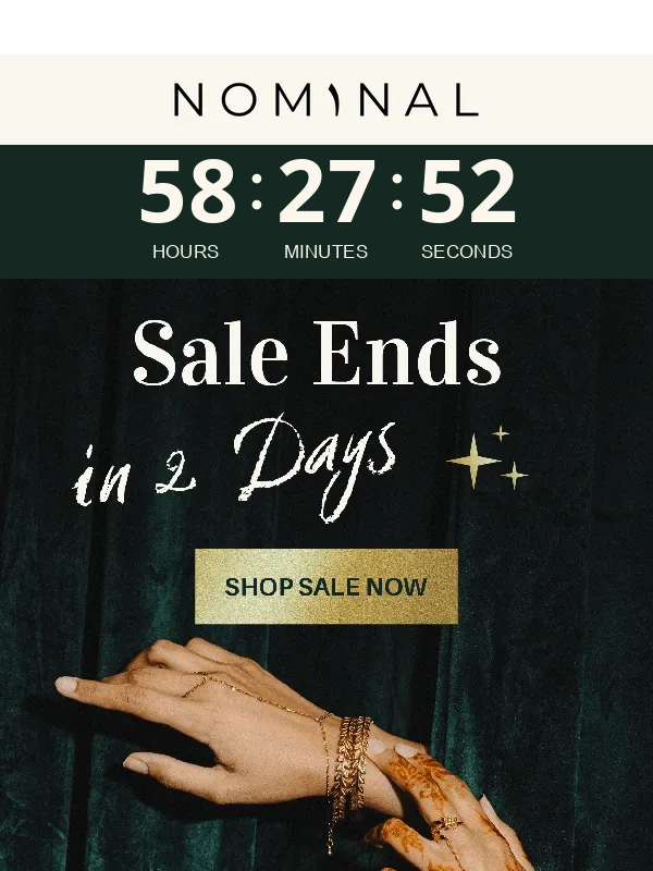 Nominal - ? Final 48 hours of the Eid Sale