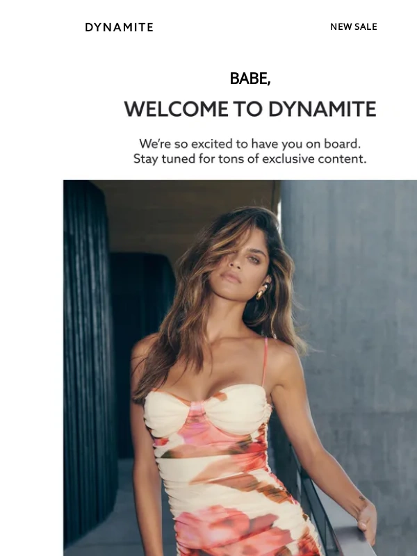 Dynamite - Babe,It's Official: Welcome To Dynamite!