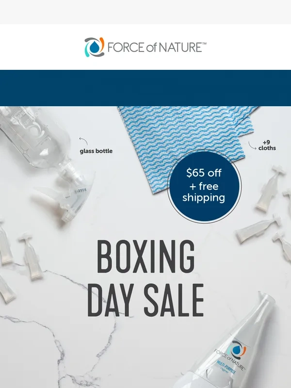 Force Of Nature - Surprise ? Boxing Day Starts Now!
