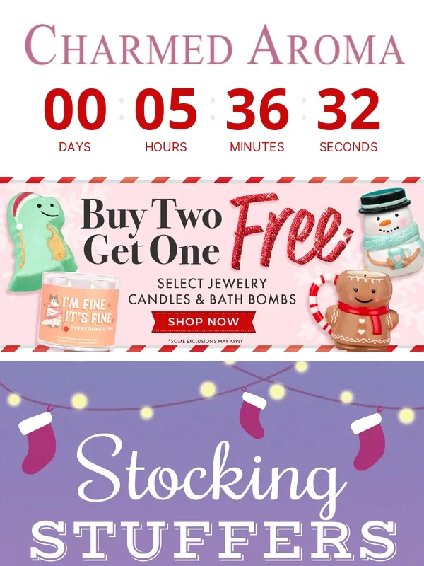 Charmed Aroma - Stocking Stuffers for $20 ??