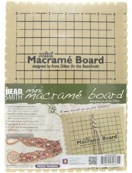 BeadSmith Mini Macrame Board