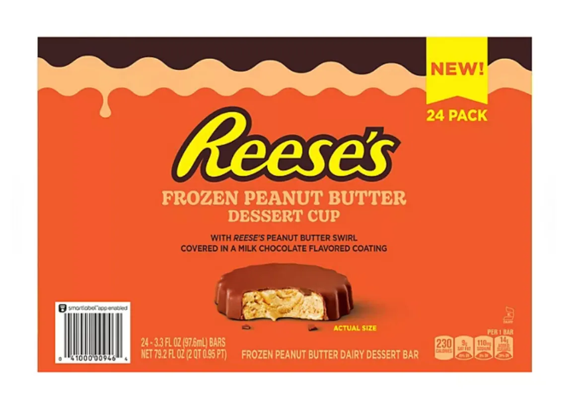 Reeses Frozen Peanut Butter Dessert Cups, 24 ct