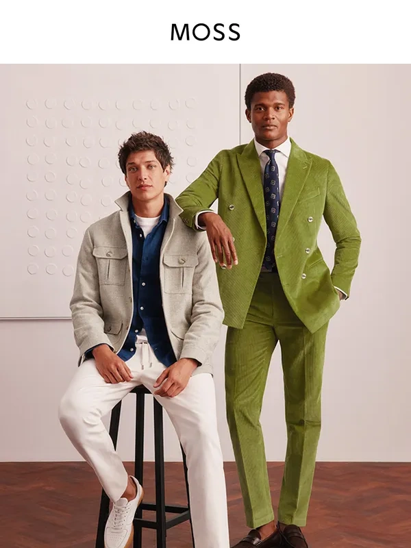 Moss Bros - New season has landed