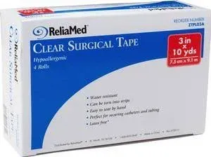 Cardinal Health Essentials Clear Surgical Tape