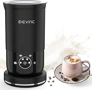 Devinc 4-in-1 Milk Frother and Steamer