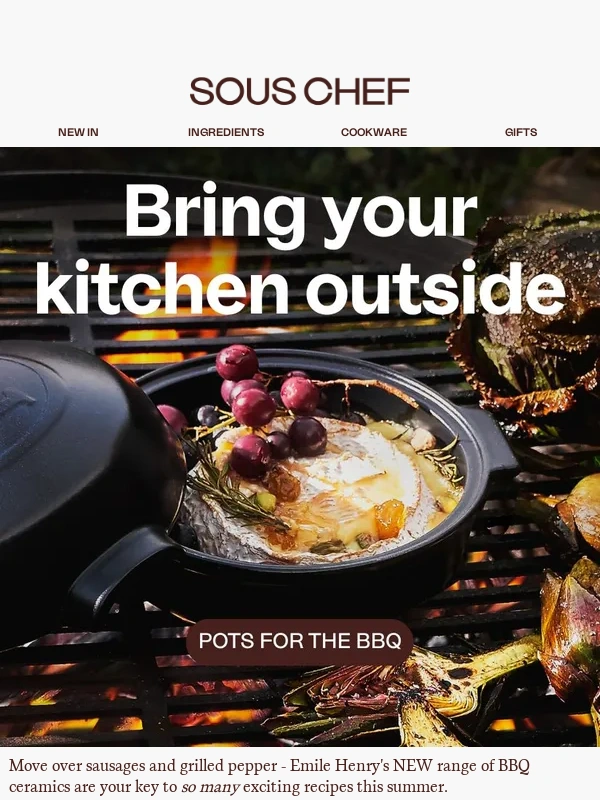Sous Chef - Your outdoor kitchen