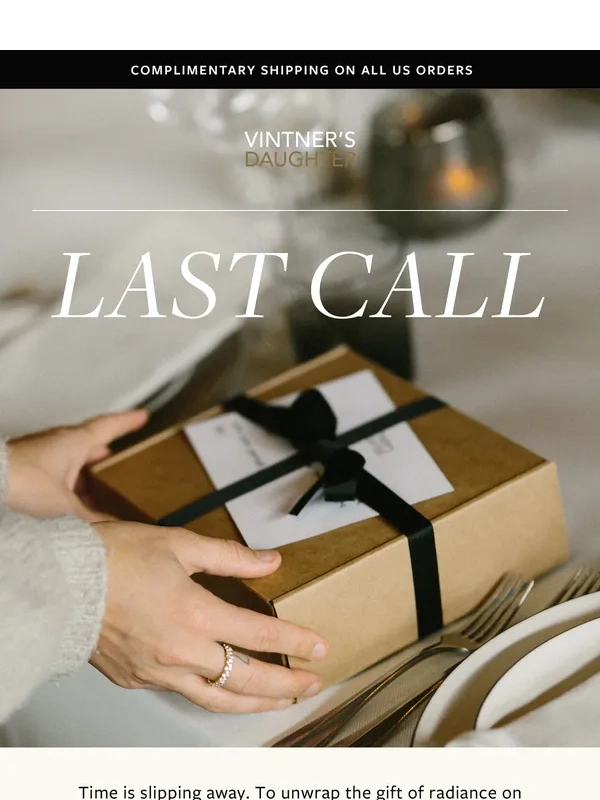 Vintner's Daughter - Last Call For Gifting