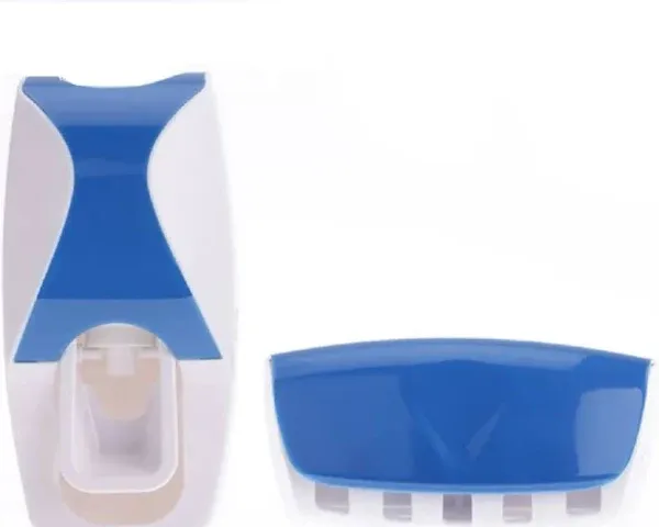 Automatic Toothpaste Squeezer with 5-Toothbrush Holder