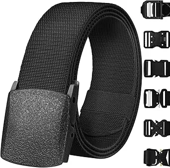 TECEUM Men's Tactical Belt (36" - 42" Waist)