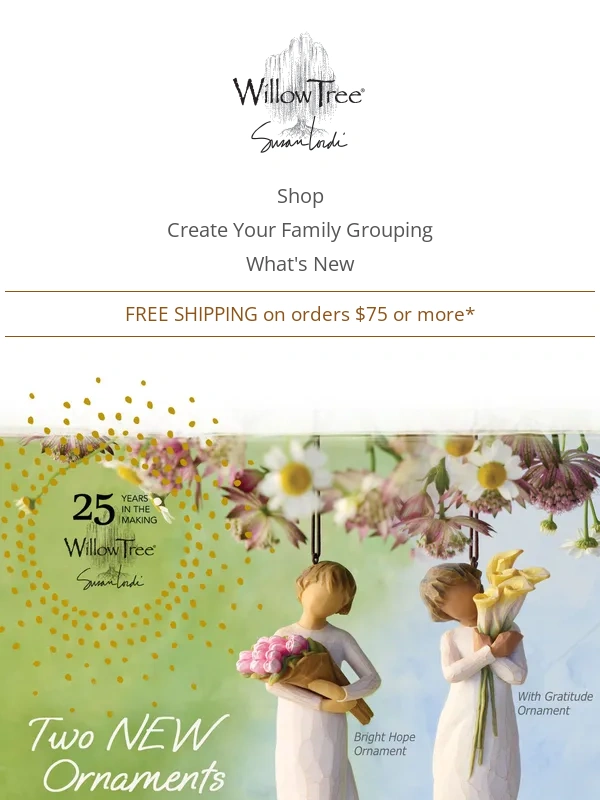 Willow Tree - Newest Ornaments for Spring & Summer