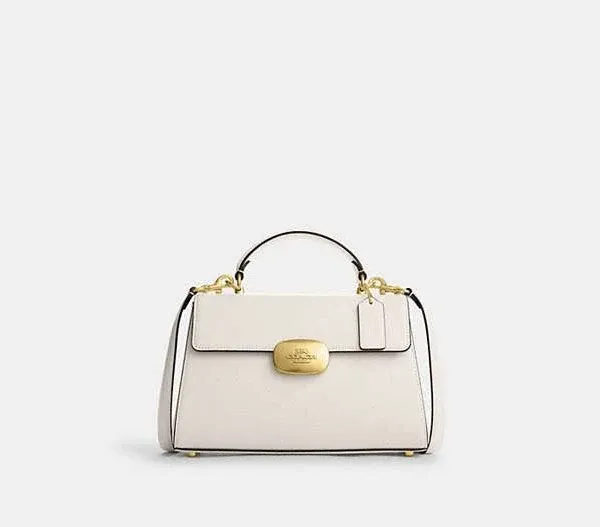 Coach Women's Eliza Top Handle in Signature Canvas