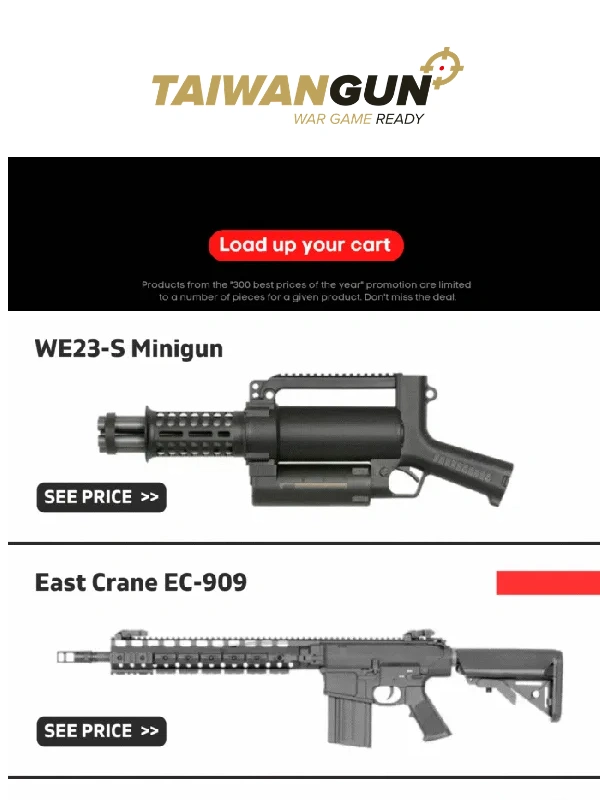 Taiwangun -  Just In ? 300 Best Prices of the Year ? 1200 Black November Deals