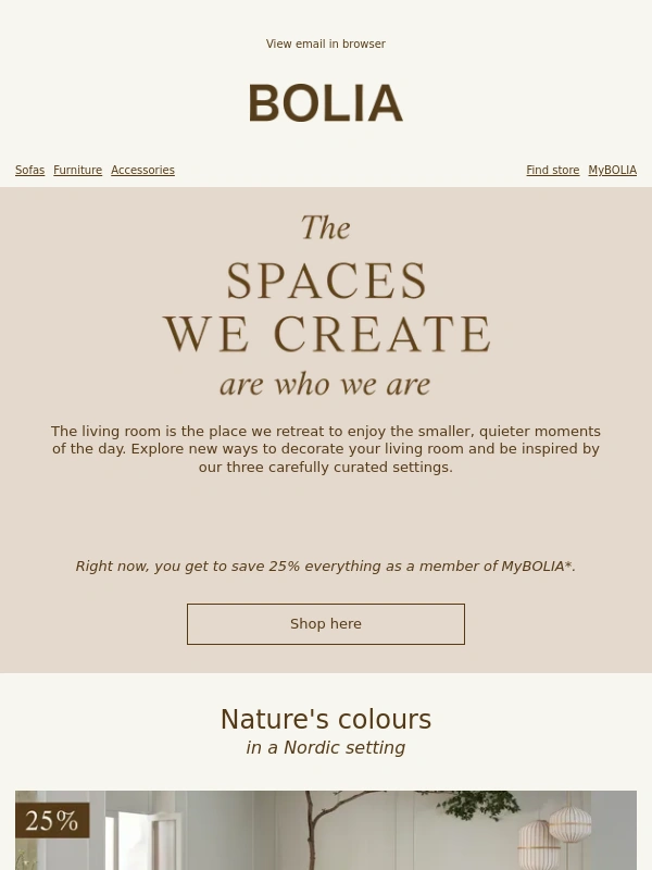 Bolia - Renew your living room | Shop the look