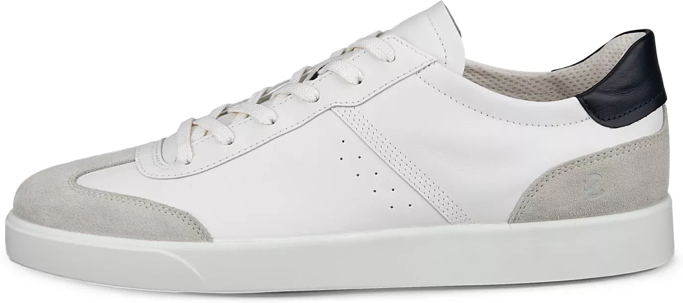ECCO Street Lite - Men's Leather Sneaker - White