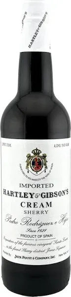 Hartley & Gibson's Cream Sherry