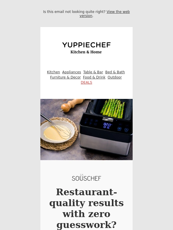 Yuppiechef - The cooking trend everyone's talking about! Sous vide made easy ?