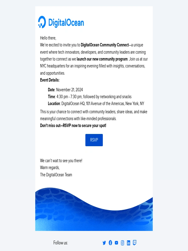 DigitalOcean - Join Us at DigitalOcean Community Connect – RSVP Today!