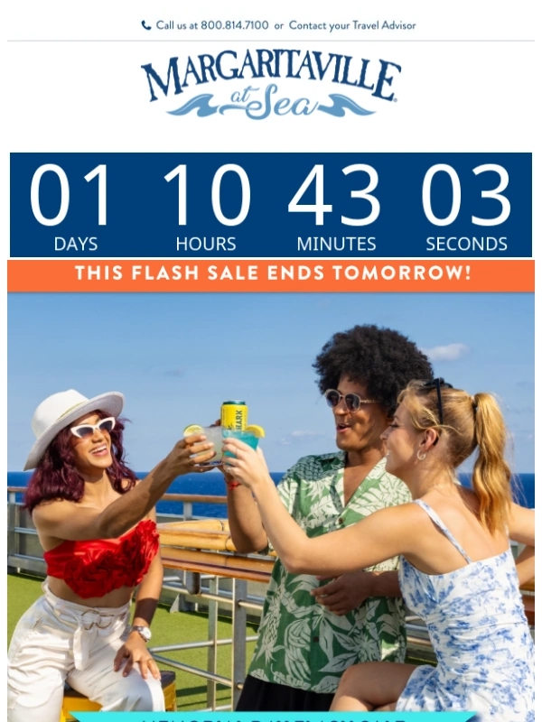 Margaritaville At Sea - ? $169pp cruises are GONE TOMORROW ?