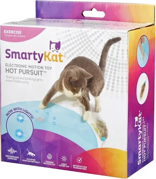 SmartyKat Hot Pursuit Concealed Motion Cat Toy